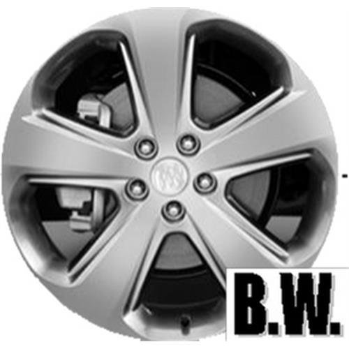 18x7 in Wheel for BUICK ENCORE 2013-2015 Hyper Silver Reconditioned Aluminum Rim