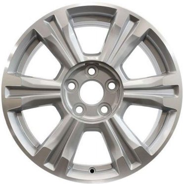 GMC Terrain 2016-2017 18-inch OEM Factory Wheel Rim – Machined Silver, 23446993