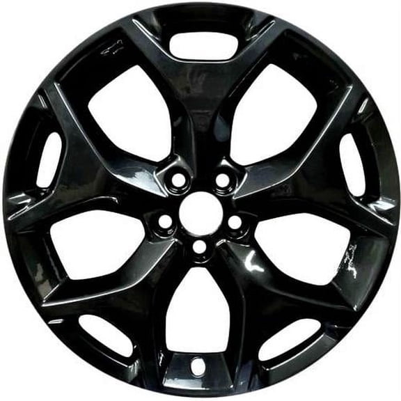 18x7 in Wheel for SUBARU FORESTER 2018-2018 BLACK Reconditioned Aluminum Rim