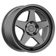 thumbnail image 1 of 18x8.5 Kansei K12G KNP Gloss Gunmetal Wheel 5x112 (35mm), 1 of 2