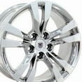 thumbnail image 1 of OE Wheels CA15C 18 Inch Rim Fits CTS Style 5x120 18x8.5 Chrome - Hollander 4717 (1), 1 of 5
