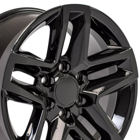 Single(1) OE Wheels CV34B 18x8.5 Gloss Black Rim 6x139.7 26ET