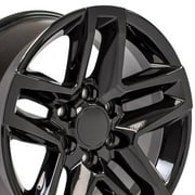 Single1 OE Wheels CV34B 18x8.5 Gloss Black Rim 6x139.7 26ET