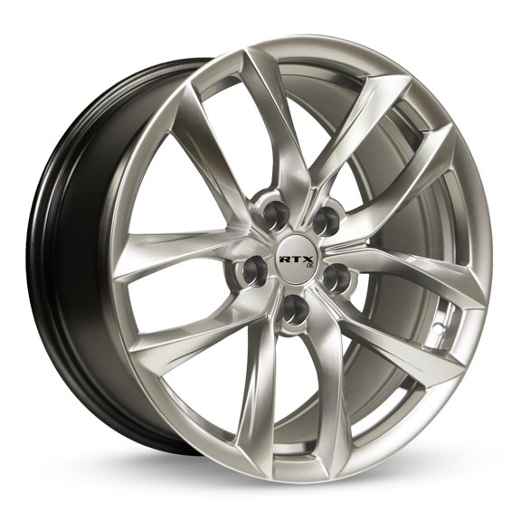 18x8.5 RTX Spider Hyper Silver Wheel 5x4.5 (35mm)