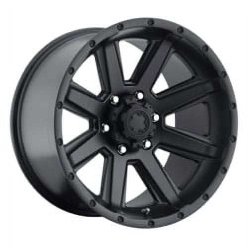 1 Ultra 18x8.5 5X5.00 +10 195SB Crusher Satin Black & Satin Clear Coat Wheel Rim