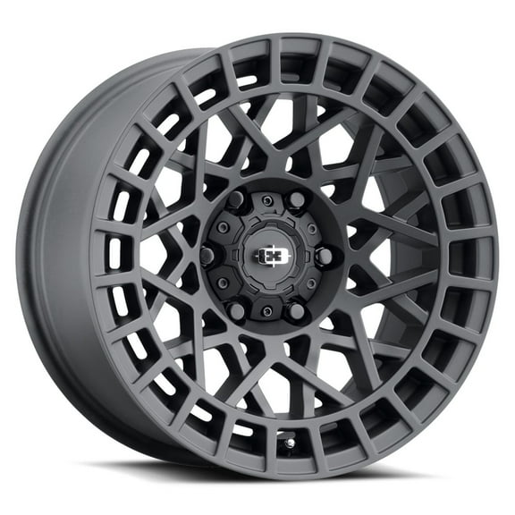 18x8.5 Vision 349 Savage Satin Black Wheel 6x5.5 (12mm)