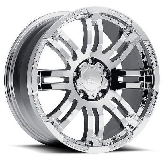 18x8.5 Vision Off-Road 375 Warrior Chrome Wheel 5x150 (25mm)