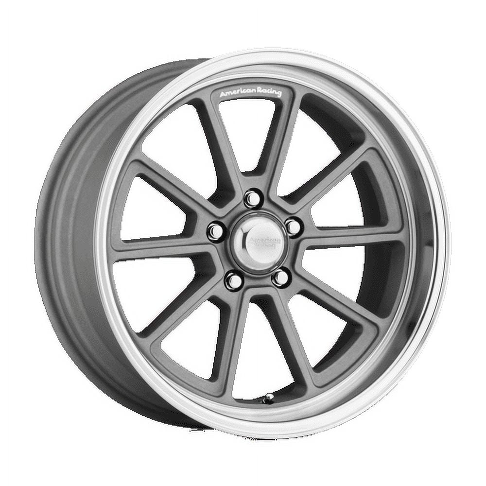 Draft 18X8 5X127.00 Vintage Silver W/ Diamond Cut Lip (0 Mm) Wheel Rim ...