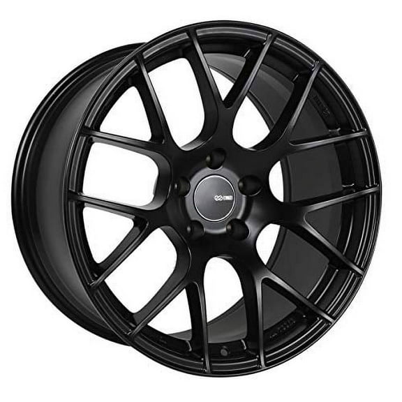 18x8 Enkei Raijin (Black) WheelsRims 5x1143 (467-880-6540BK)