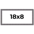 thumbnail image 1 of 18x8 Frame Blue Kingsley Pewter Solid Wood Picture Frame Width 0.75 Inches |Interior Depth 0.5, 1 of 8