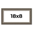 thumbnail image 1 of 18x8 Frame Brown Solid Wood Picture Frame | 1.75 Inch Moulding Width | Austin Frame Complete with, 1 of 8