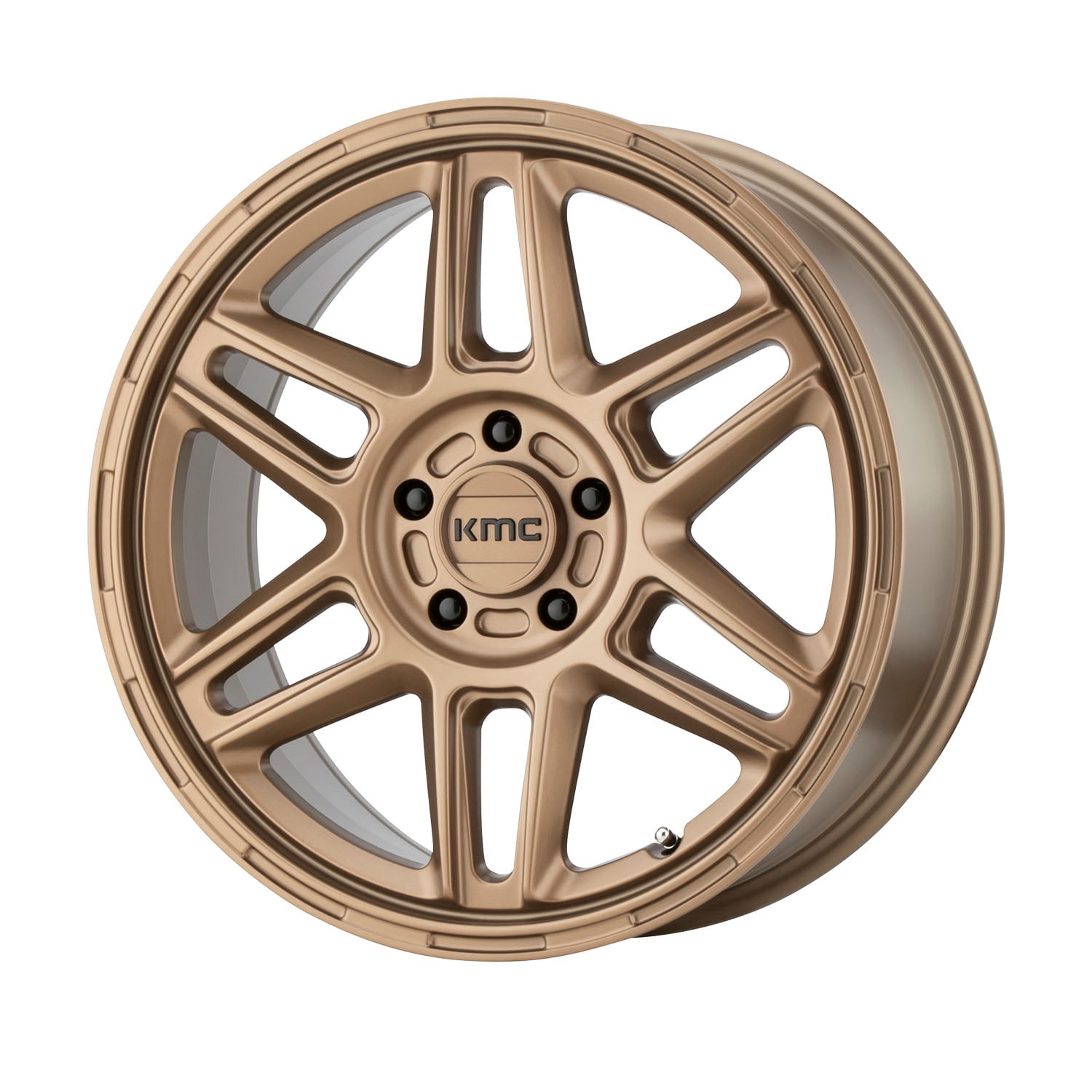 18x8 KMC KM716 NOMAD Matte Bronze Wheel 5x108 (38mm)