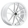 thumbnail image 1 of 1 Konig 18x8 5X4.50 +45 37W Oversteer White Wheel Rim, 1 of 3