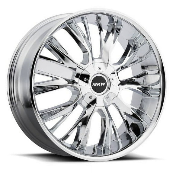18x8 MKW M122 Chrome Wheel 5x110/5x115 (40mm)