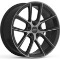 thumbnail image 1 of 18x8 Motiv 420MBDT Murano Gloss Black & Machined Wheel 5x4.5 (40mm), 1 of 5