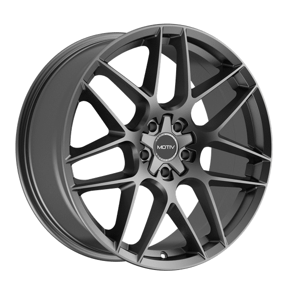 18x8 Motiv 435G Foil Gold Wheel 5x112/5x4.5 (42mm)