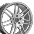 thumbnail image 1 of 18x8 OE Wheels AU05 Hyper Silver Wheel 5x112 (42mm), 1 of 3