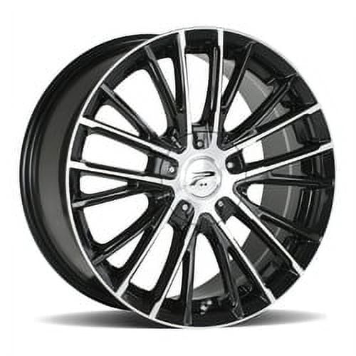 1 Platinum 18x8 5X108 / 5X4.50 +40 437U Genesis A231739 Wheel Rim
