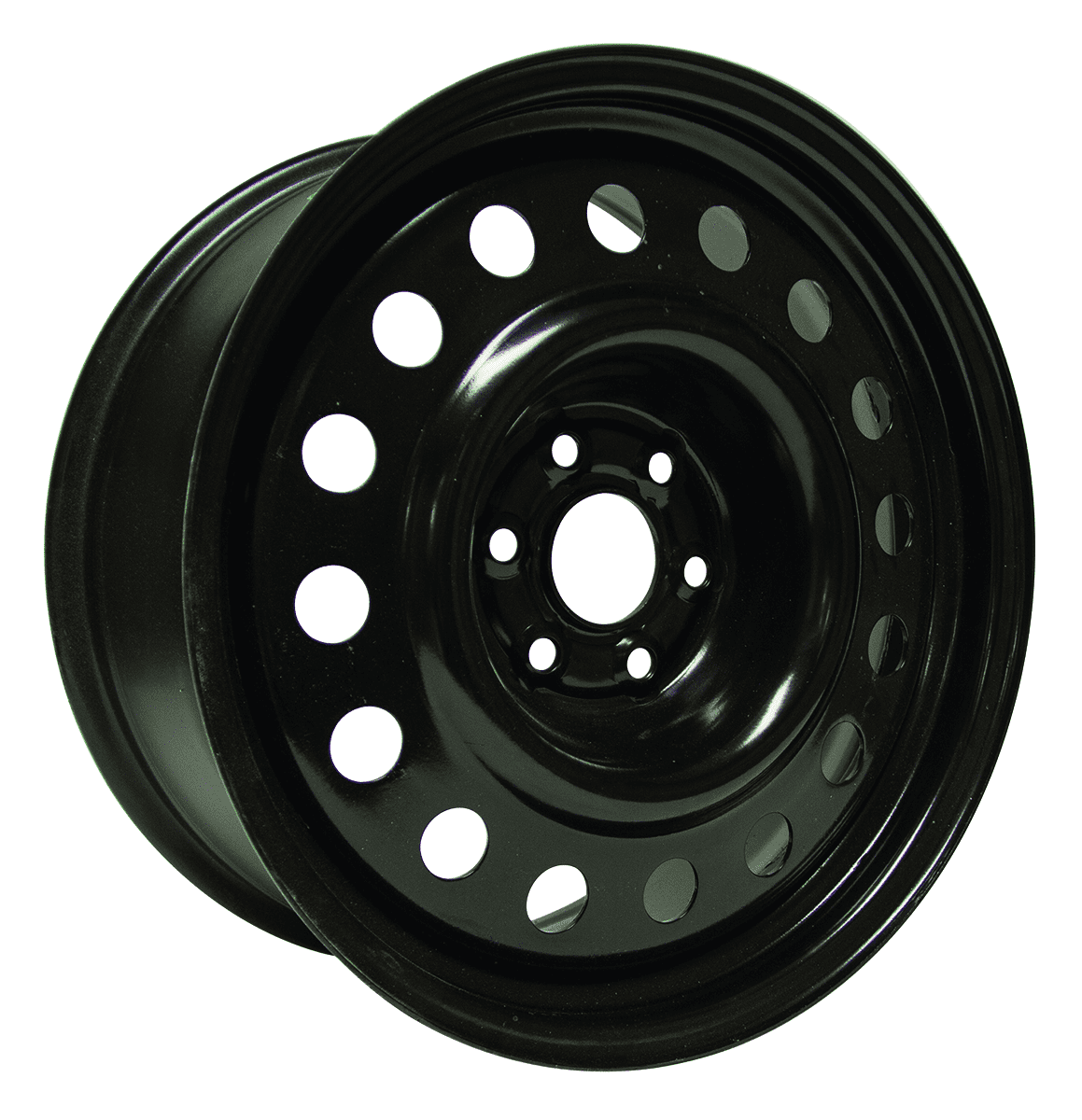 18x8 RTX Black Steel Wheel 6x120 (35mm) - Walmart.com