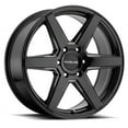 thumbnail image 1 of 18x8 Raceline 156B Surge Black Wheel 6x120 (+35mm) Fits select: 2018-2023 CHEVROLET TRAVERSE LT, 2016 CHEVROLET COLORADO LT, 1 of 2