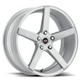 thumbnail image 1 of 18x8 Spec-1 SP-36 Silver Brushed Wheel 5x4.5 (38mm), 1 of 2