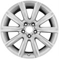 thumbnail image 1 of 18x8 in Wheel for AUDI A6 2012-2018 SILVER Reconditioned Aluminum Rim, 1 of 1