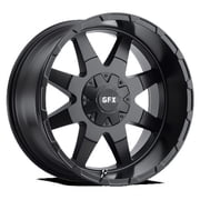 18x9 +12 G-FX TR-12 Matte Black Wheel Rim 8x170 QTY 1 T12 890-8170-12 MB