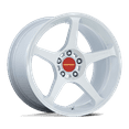 thumbnail image 1 of 18x9.5 Motegi MR159 Battle V Matsuri White Pearl Machined Wheel 5x4.5 (15mm), 1 of 3