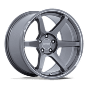 18x9.5 Motegi MR160 Battle VI Glossy Gunzilla W/ Machined Lip Wheel 5x4.5 25mm
