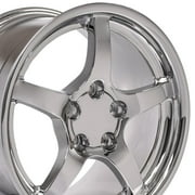 Single1 OE Wheels CV05 18x9.5 Chrome Rim 5x120.65 54ET
