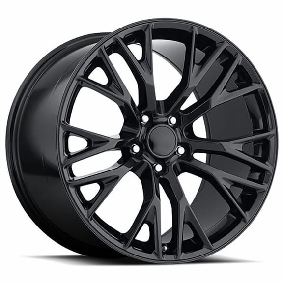 18x9.5" Size Fits FR 22 C7 Z06 for Corvette Gloss Black Wheel - 5x4.75" Bolt-Pattern - 40mm Offset - 70.3mm Hub-Size