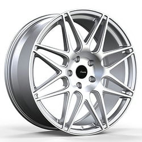 18x9 Advanti Racing 88MS Classe Silver W/Machined Face Wheel 5x100 (35mm)