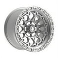 thumbnail image 1 of 18x9 Fittipaldi Offroad FT101MS Gloss Silver Machined Wheel 8x170 (18mm), 1 of 4