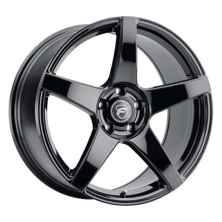 18x9 Forgestar F111 CF5 Gloss Black Wheel 5x4.5 (35mm)