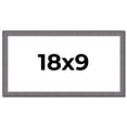 thumbnail image 1 of 18x9 Frame Blue Kingsley Pewter Solid Wood Picture Frame Width 0.75 Inches |Interior Depth 0.5, 1 of 8