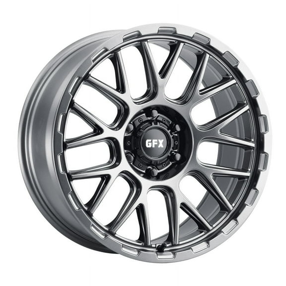 18x9 G-FX TM7 Matte Gunmetal Wheel 6x135 (12mm)