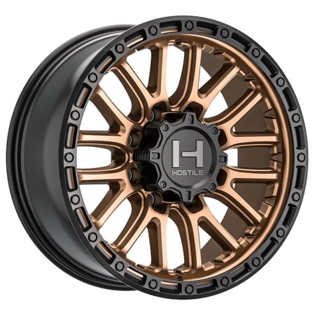 18x9 Hostile H135 Ridgecrest Bronze Wheel 8x170 (12mm)