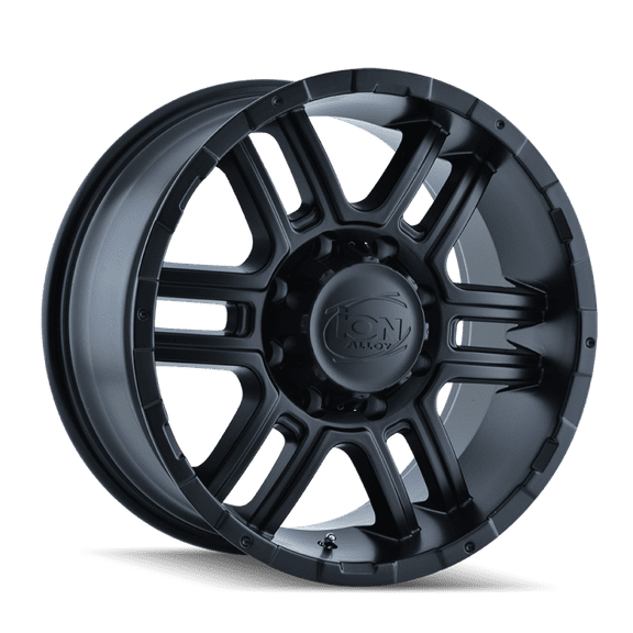 18x9 Ion 179 Matte Black Wheel 8x6.5 (12mm)