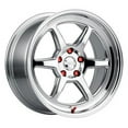thumbnail image 1 of 18x9 Kansei K14X Roku Chrome Wheel 5x4.5 (12mm), 1 of 2