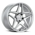 thumbnail image 1 of 18x9 Kansei K15H Astro Hyper Silver Wheel 5x4.5 (22mm), 1 of 2
