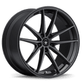 thumbnail image 1 of 1 Konig 18x9 5X100 +42 37B Oversteer Gloss Black Wheel Rim, 1 of 3