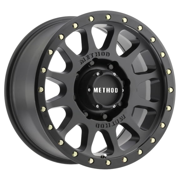 Method Race Wheels 305 NV HD Matte Black 18x9" 8x6.5", 18mm offset 5.75" Backspace, MR30589080518H