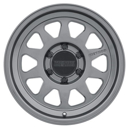 18x9 Method MR316 Gloss Titanium Wheel 6x135 (18mm) Fits select: 2004-2023 FORD F150, 2003-2023 FORD EXPEDITION