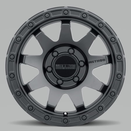 Method MR317 18x9 +18 Matte Black Wheel Rim 6x139.7 6x5.5 (QTY 1) MR31789060518
