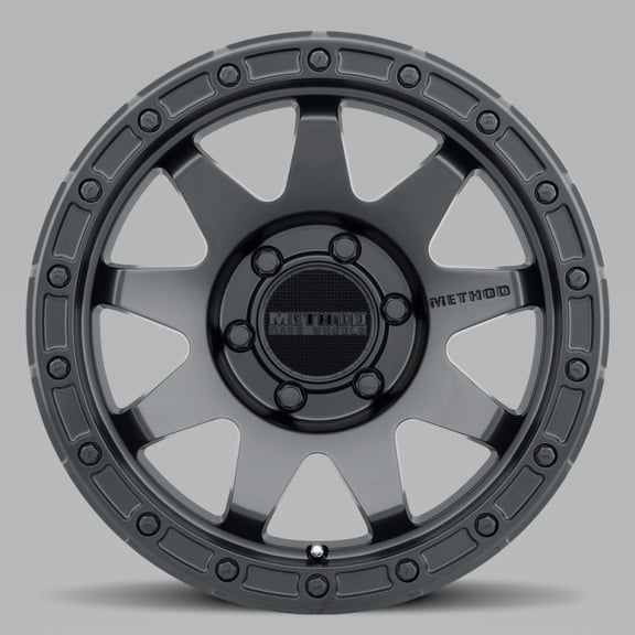 Method MR317 18x9 +18 Matte Black Wheel Rim 6x139.7 6x5.5 (QTY 1) MR31789060518