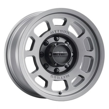 18x9 Method MR705 Bead Grip Titanium Wheel 8x180 (18mm) Fits select: 2011-2023 CHEVROLET SILVERADO, 2011-2023 GMC SIERRA