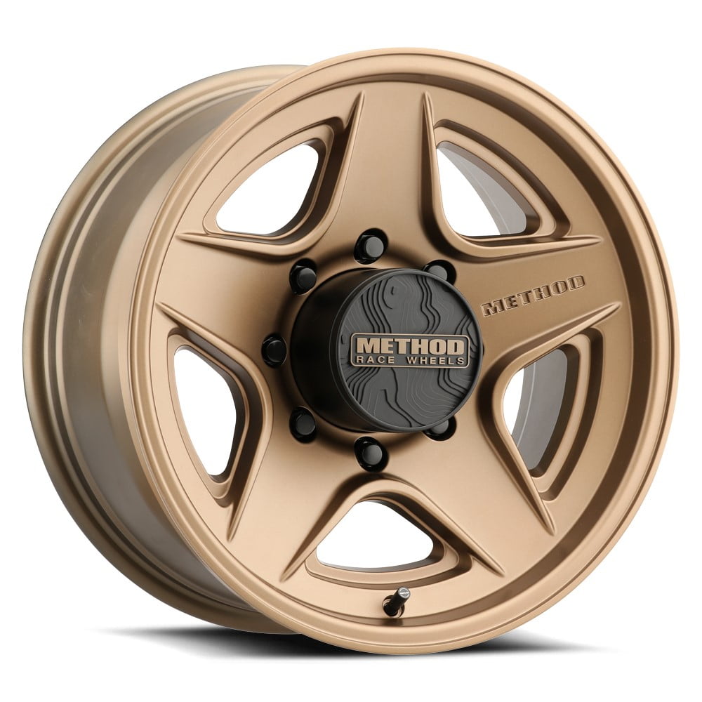 18x9 Method Race Wheels MR319 Bronze Wheel 8x180 (18mm) - Walmart.com