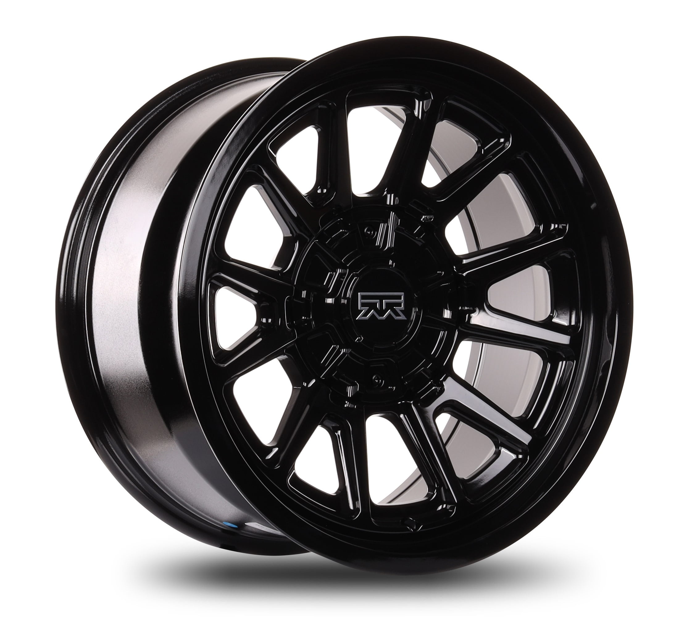 18x9 Mudder Trucker MT706 Detox Gloss Black 5x127 5x5 5x139.7 5x5.5 ET ...