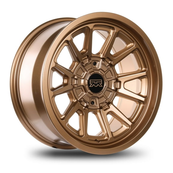 18x9 Mudder Trucker MT706 Detox Matte Bronze 6x135 6x139.7 6x5.5 ET-12 wheel rim
