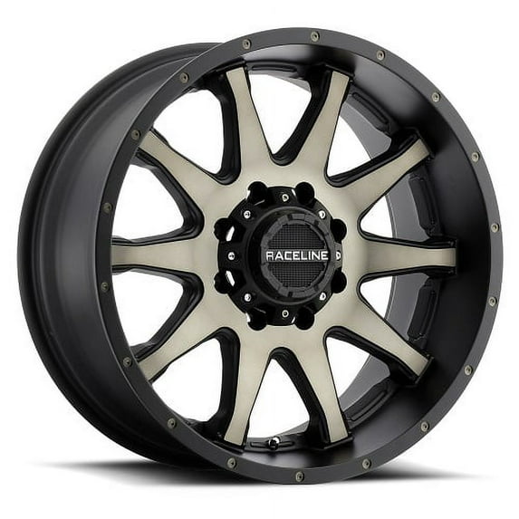 18x9 Raceline 930DM Shift Blk W/ Dark Tint Wheel 5x4.5/5x5 (+18mm)